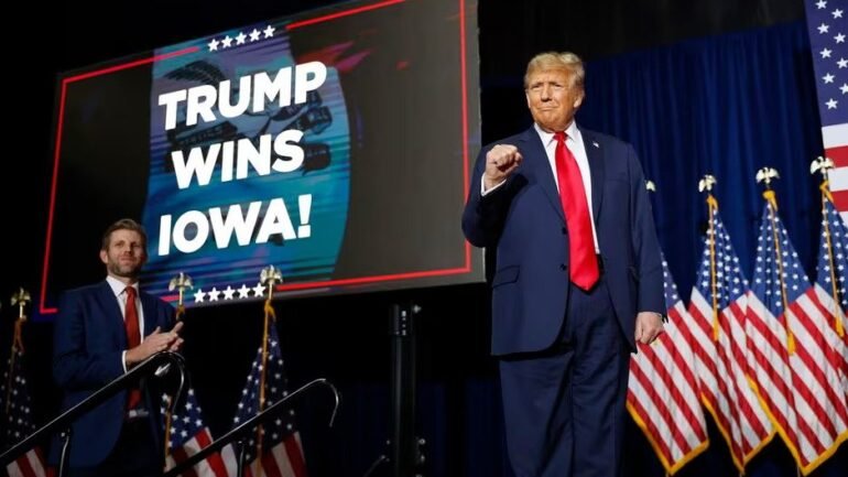 Biden-Trump Re-Match In Planning - The Former President Wins Iowa