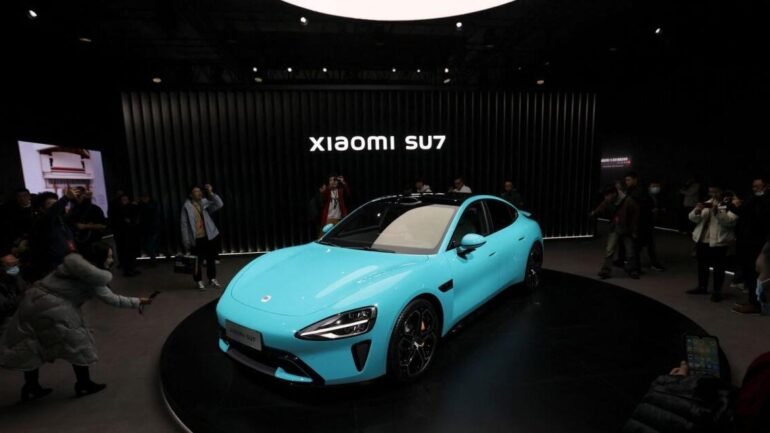Xiaomi unveils first electric car SU7
