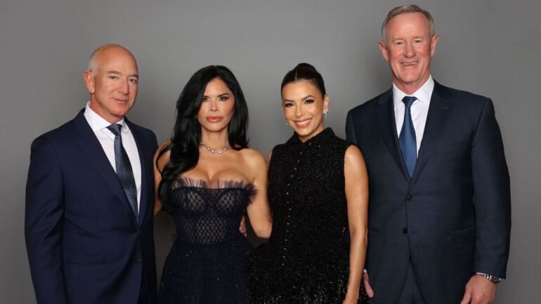 Eva Longoria and Bill McRaven Receive $100 Million From Jeff Bezos