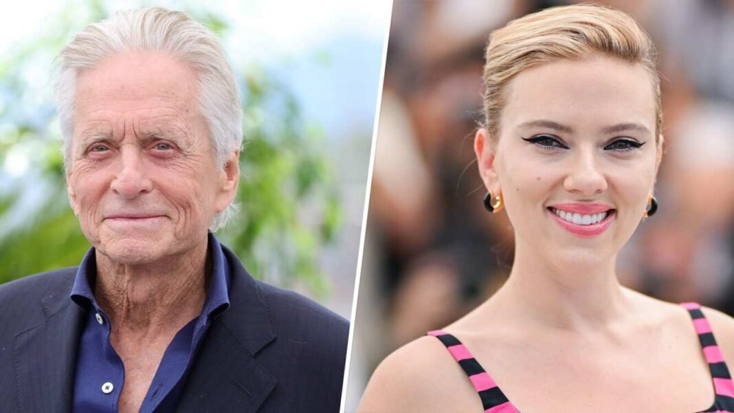 Michael Douglas Discovers DNA Connection To Scarlett Johansson